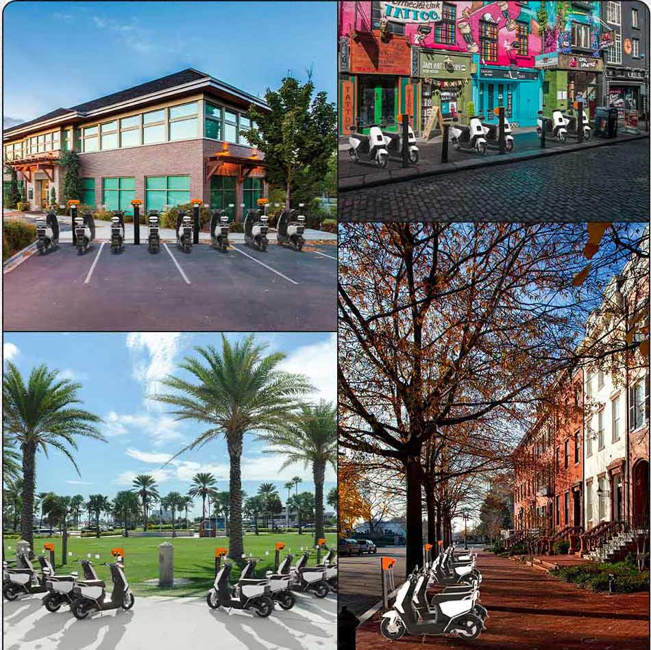 非機(jī)動(dòng)車(chē)智能充電樁的多場(chǎng)景應(yīng)用